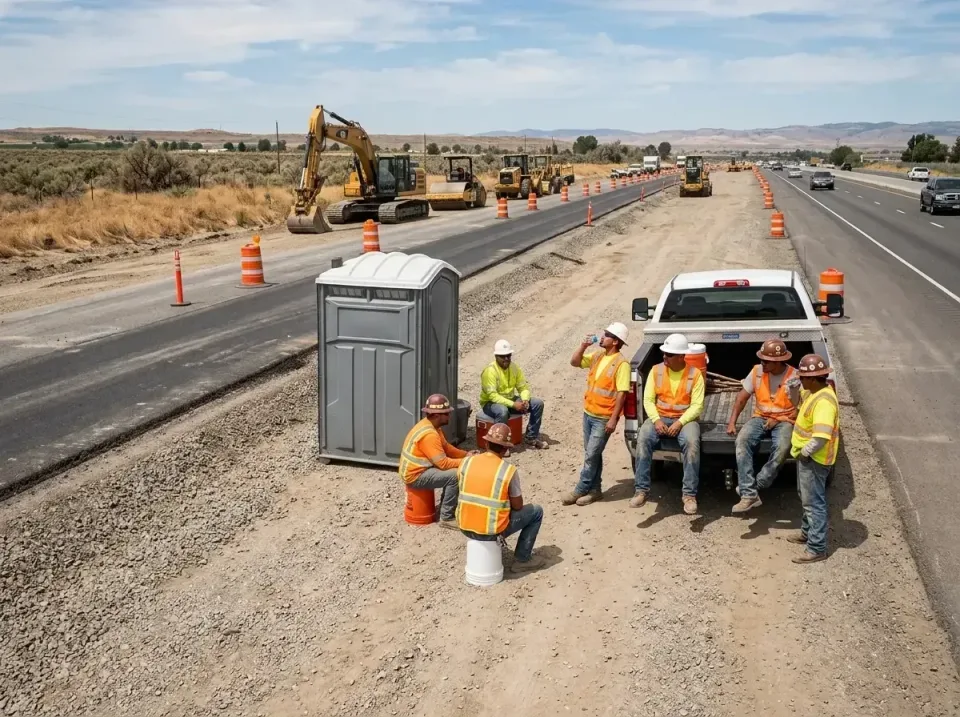 highway-road-construction-crew-007 — frequently asked questions, Porta Potty and Restroom Rentals in Newport, AR